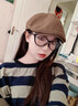 邦帛世前進(jìn)帽女春秋季街頭英倫風(fēng)透氣復古ins韓版英倫貝雷帽反戴鴨舌帽 前進(jìn)帽-咖啡色 M 56-58cm 曬單實(shí)拍圖