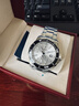 羅西尼（ROSSINI）手表男國表機械手表100M防水潛水運動(dòng)手表夜光生日禮物男士手表 白盤(pán)鋼帶機械男表5679T01A 曬單實(shí)拍圖