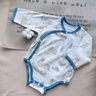 貝肽斯嬰兒包屁衣春秋純棉寶寶男孩衣服新生嬰幼兒長(cháng)袖爬爬女哈衣 曬單實(shí)拍圖
