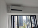 美的空調 大1.5匹 酷省電pro 新一級能效 變頻冷暖 家電國家補貼 節能壁掛式掛機 KFR-35GW/N8KS1-1P 曬單實(shí)拍圖
