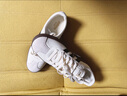 adidas T頭鞋 VL COURT復(fù)古板鞋德訓(xùn)鞋男女阿迪達斯輕運動 漢玉白/黑色/樹脂黃   42 曬單實拍圖