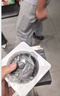 熊小米小飛碟剃須刀電動(dòng)便攜款德國原裝品質(zhì)小鋼炮USB充電式迷你刮胡刀男士旅行靜音520送禮七夕 【小飛碟】輕奢黑 曬單實(shí)拍圖