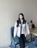 波司登25新款羽絨服男女同款情侶款短款運動(dòng)立領(lǐng)90絨保暖外套B250246380 寒露粉1956-趨勢新款 S 160/84A 體重約100-110斤 曬單實(shí)拍圖