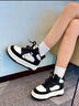 回力高幫鞋女2025新款秋季爆款黑白熊貓鞋子厚底加絨棉鞋運動(dòng)板鞋 黑白熊貓鞋【厚底4.5cm】 加絨款 37 曬單實(shí)拍圖