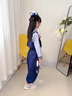 G.DUCKKIDS小黃鴨女童秋裝套裝朱迪兔子警官衣服2025新款兒童cos服裝春秋季 三件套 140 建議9~10歲【130-140cm】cm 曬單實(shí)拍圖