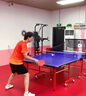 普尚Pusun自動(dòng)乒乓球發(fā)球機 DORA臺式專(zhuān)業(yè)訓練器一人打家用智能陪練 Dora旗艦款 白色（150球+集球網(wǎng)+遙控器） 曬單實(shí)拍圖