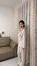 莫代爾100%純棉睡衣女春秋季2025新款長(cháng)袖長(cháng)褲可外穿大碼高級全棉家居服 米彩沁甜｜天然軟糯 M 曬單實(shí)拍圖
