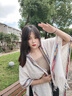 CHANEELR & KARITH披肩外搭女2025新款民族風(fēng)披風(fēng)夏季空調房生日小眾禮物送女友老婆 米白色 曬單實(shí)拍圖