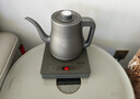 FUNORK全自動(dòng)上水電熱水壺茶臺燒水壺燒水器專(zhuān)用一體茶桌茶幾泡茶具電茶爐 鈦灰色手柄單爐 曬單實(shí)拍圖