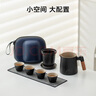 京東京造 旅行茶具 便攜式旅行茶具套裝戶(hù)外錦繡山河快客杯 一壺四杯 曬單實(shí)拍圖
