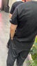 幕后英雄團隊工作服定制t恤印字logo純棉diy短袖文化衫來圖定做班服體恤 黑色 曬單實拍圖