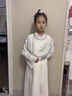 小淘孩古風(fēng)男童漢服武俠風(fēng)中國風(fēng)明制飛魚(yú)服古裝表演服少爺唐裝 清風(fēng)套裝+吊墜 120 曬單實(shí)拍圖