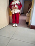 G.DUCKKIDS童裝女童春裝套裝兒童衣服女孩春秋季亮片兔子棒球服外套寶寶秋裝 粉色【紅袖亮片兔子款】 110 尺碼4~5歲【100-110cm】 曬單實(shí)拍圖