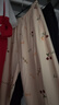 浪莎睡衣女春秋印花棉質(zhì)可外穿長(cháng)袖開(kāi)衫翻領(lǐng)寬松休閑大碼家居服套裝 曬單實(shí)拍圖