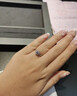 鉆之嘉【雙11搶先購(gòu)】1克拉鉆戒人工培育鉆石艾亞圍鑲結(jié)婚戒指女送禮物 PT950鉑金50分【D/VS1/3EX/NGTC國(guó)檢證書(shū)】 12圈號(hào) 曬單實(shí)拍圖
