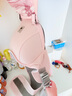 babycare嬰兒背帶fit無(wú)感前抱式Free減壓抱娃神器輕便透氣新生兒四季通用 珀爾里粉【至臻腰凳背帶】 曬單實(shí)拍圖