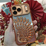 SUOLIAO適用蘋(píng)果17promax手機殼新款彩鉆孔雀閃粉iphone16高級感小眾自帶鏡頭膜全包威防摔保護套女生軟殼 【星宇橙】鑲鉆孔雀-自帶鏡頭膜-硅膠軟邊 蘋(píng)果17Promax 曬單實(shí)拍圖