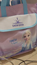 迪士尼（disney）小學(xué)生補習袋 大容量多功能手提拎書(shū)袋兒童補課書(shū)包愛(ài)莎公主側袋 曬單實(shí)拍圖