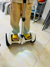 領(lǐng)奧電動(dòng)兒童智能平衡車(chē)3-6-12歲體感10歲到15歲以上腿控成年人兩輪自動(dòng)手扶雙輪新款平行車(chē) K6旗艦白54V【三控+APP+炫光輪】 曬單實(shí)拍圖