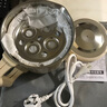 蘇泊爾（SUPOR）便攜式燒水壺電水壺折疊316L不銹鋼 0.8L燒水杯旅行出差家用電熱水壺學(xué)生泡面杯SW-08T03B 曬單實(shí)拍圖