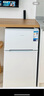 美的（Midea）88升迷你雙開(kāi)門(mén)小冰箱租房宿舍辦公室小型家用雙溫可冷凍冷藏節能BCD-88CM 曬單實(shí)拍圖