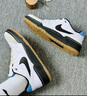 耐克男子輕便平底運動(dòng)鞋冬季低幫復古板鞋NIKE FULL FORCE HJ7262 100愛(ài)琴海風(fēng)暴藍/橡皮中褐/帆白 42.5 曬單實(shí)拍圖