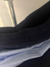 森馬（Semir）毛衣女冬刺繡V領絞花毛衫無袖襯衫簡約時尚氣質學院風兩件套 藍色調00388 M 曬單實拍圖