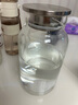 青蘋(píng)果耐熱冷水壺1.95升 可加熱茶水分離圍爐煮茶壺 大容量玻璃涼水壺  曬單實(shí)拍圖