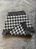 桑咻秋冬針織圍脖保暖護頸假領(lǐng)方便套頭脖套懶人圍巾男女通用三角巾 三角套頭圍脖-黑千鳥(niǎo)格 曬單實(shí)拍圖