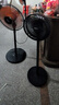 美的（Midea）【超級單品】七葉輕音立式電風(fēng)扇家用柔風(fēng)落地扇臺式桌面小型風(fēng)扇大風(fēng)量節能搖頭宿舍電扇 SAF30AB 曬單實(shí)拍圖