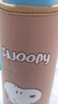 史努比（SNOOPY） 兒童保溫杯女男小學(xué)生上學(xué)專(zhuān)用高顏值彈跳蓋316不銹鋼直飲口水杯 藍色500ML+杯套 曬單實(shí)拍圖