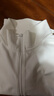 優(yōu)衣庫女裝AIRism高彈力半拉鏈套頭衫運動(dòng)衫防曬479586 00 白色 M /160/84A 曬單實(shí)拍圖