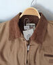 杰雷諾美式復古底特律夾克男秋季潮牌硬漢工裝阿美咔嘰古著(zhù)外套男春秋款 卡其【棉100%】 L 適合130-145斤 曬單實(shí)拍圖