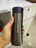 樂(lè )扣樂(lè )扣（LOCK&LOCK）掌心馬克保溫杯男女便攜不銹鋼水杯帶濾網(wǎng)學(xué)生商務(wù)辦公茶杯 黑色【可定制】 贈杯刷 300ml 曬單實(shí)拍圖
