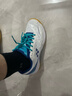 YONEX尤尼克斯羽毛球鞋yy入門(mén)級訓練減震動(dòng)力墊男女SHB101CR 白/藍41碼 曬單實(shí)拍圖