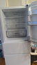 美的（Midea）三門(mén)251家用電冰箱小戶(hù)型三開(kāi)門(mén)風(fēng)冷無(wú)霜變頻一級能效節能宿舍租房多門(mén)MR-251WTPE【國家補貼】 曬單實(shí)拍圖