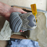 阿迪達斯yeezy500白玉石椰子男女運動(dòng)休閑鞋IE4783 UK5.5碼38.5 曬單實(shí)拍圖