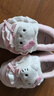 百慕傾臣HelloKitty貓棉拖鞋女士冬季包跟2024新款毛絨防滑月子鞋棉鞋女款 kt貓【包根更保暖】 38-39 適合37-38 曬單實(shí)拍圖