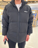 阿迪達斯男 BIG BAFFLE DOWN JACKET 運動(dòng)羽絨服 KF8760 黑色 L 曬單實(shí)拍圖