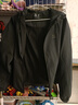 駱駝（CAMEL）薄絨風(fēng)衣女戶(hù)外防潑水修身梭織外套 J23CAYL6066 幻影黑 XL 曬單實(shí)拍圖