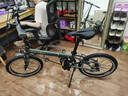 大行（DAHON）折疊自行車(chē)20英寸8級變速經(jīng)典P8單車(chē)KBC083  消光灰綠【JD定制】 曬單實(shí)拍圖