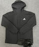 adidas拒水加絨內(nèi)膽三合一連帽外套男女秋冬阿迪達(dá)斯官方輕運(yùn)動(dòng) 黑色   L 曬單實(shí)拍圖
