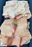 北極絨4條裝兒童內褲女童發(fā)育期純棉女孩學(xué)生10A抑菌平角短褲寶寶中大童 曬單實(shí)拍圖