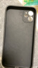 適用蘋果11手機(jī)殼不沾毛不變色iPhone11新款保護(hù)套iPhone防摔耐磨液態(tài)防摔耐磨全包精孔鏡頭 蘋果11【素雅黑】單殼 曬單實(shí)拍圖