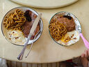 壽桃日式烏冬面方便面泡面非油炸速食拌面粗面（12包裝）配XO醬2460g 曬單實(shí)拍圖