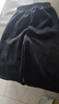 唐獅（TonLion）女童褲子洋氣百搭彎刀褲運動(dòng)休閑直筒長(cháng)褲秋裝衛褲潮 黑色 140 曬單實(shí)拍圖