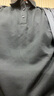 拇指白小T男款熱力智暖長袖POLO衫秋季翻領(lǐng)商務(wù)百搭上衣體恤衫 墨黑 XL 曬單實拍圖