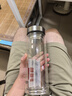 富光拾喜玻璃杯雙層隔熱茶杯商務男女士辦公杯子大容量水杯1000ml本色 曬單實拍圖