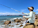光威（GW） 魚(yú)竿赤刃五代臺釣竿超輕超硬碳素釣魚(yú)竿垂釣釣具用品調手竿 5.4m 赤刃Ⅴ代裸漆版 曬單實(shí)拍圖