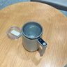 JCZS德國咖啡杯全自動(dòng)攪拌杯新款電動(dòng)充電款豆漿磁力便攜搖搖懶人杯子 顯溫款米色數字顯溫316內膽內帶刻度線(xiàn) 400ml 曬單實(shí)拍圖